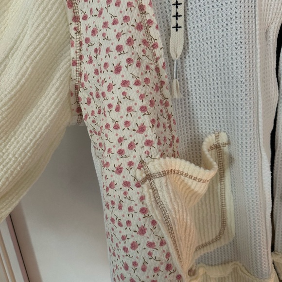 POL Cozy Quilted Hoodie Jacket, NEW  – Size Large - Picture 3 of 6